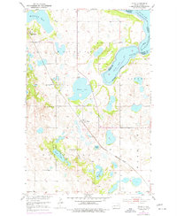 Download a high-resolution, GPS-compatible USGS topo map for Tokio, ND (1977 edition)