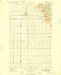1948 Map of Tolley, ND