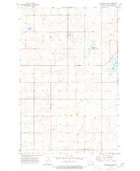 Download a high-resolution, GPS-compatible USGS topo map for Tom Berg Lake, ND (1977 edition)