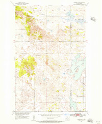 Download a high-resolution, GPS-compatible USGS topo map for Towner NE, ND (1956 edition)
