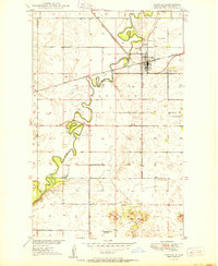 Download a high-resolution, GPS-compatible USGS topo map for Towner, ND (1950 edition)