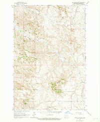 Download a high-resolution, GPS-compatible USGS topo map for Tracy Mountain, ND (1964 edition)