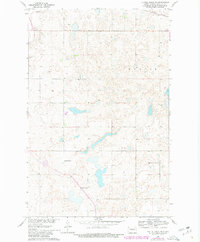 preview thumbnail of historical topo map of McLean County, ND in 1961