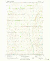 preview thumbnail of historical topo map of LaMoure County, ND in 1970
