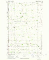 preview thumbnail of historical topo map of Walsh County, ND in 1963