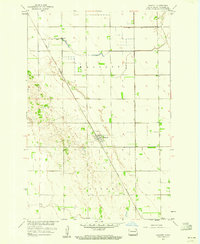 Download a high-resolution, GPS-compatible USGS topo map for Walcott, ND (1960 edition)