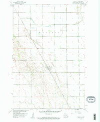 Download a high-resolution, GPS-compatible USGS topo map for Walcott, ND (1960 edition)