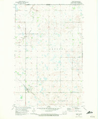 Download a high-resolution, GPS-compatible USGS topo map for Wales, ND (1972 edition)