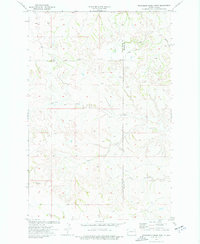Download a high-resolution, GPS-compatible USGS topo map for Wannagan Creek West, ND (1977 edition)