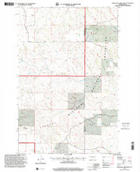 Download a high-resolution, GPS-compatible USGS topo map for Wannagan Creek West, ND (2001 edition)