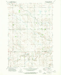 Download a high-resolution, GPS-compatible USGS topo map for Warnke Hill, ND (1976 edition)