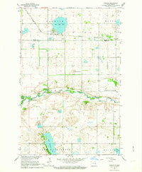 Download a high-resolution, GPS-compatible USGS topo map for Warwick, ND (1964 edition)