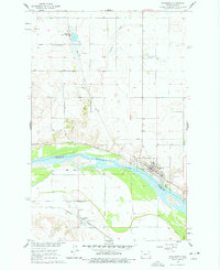 Download a high-resolution, GPS-compatible USGS topo map for Washburn, ND (1978 edition)