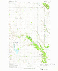 Download a high-resolution, GPS-compatible USGS topo map for Waterloo Lake, ND (1975 edition)