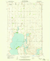 1957 Map of Webster, 1958 Print