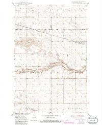 Download a high-resolution, GPS-compatible USGS topo map for Wellsburg, ND (1986 edition)