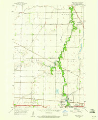 Download a high-resolution, GPS-compatible USGS topo map for West Fargo, ND (1960 edition)
