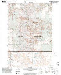 Download a high-resolution, GPS-compatible USGS topo map for West Fork Deep Creek, ND (2001 edition)