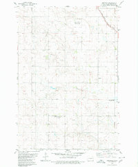 preview thumbnail of historical topo map of Emmons County, ND in 1979