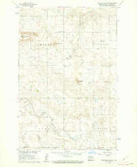Download a high-resolution, GPS-compatible USGS topo map for White Butte East, ND (1962 edition)
