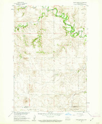 Download a high-resolution, GPS-compatible USGS topo map for White Butte NE, ND (1962 edition)