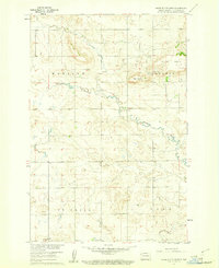 Download a high-resolution, GPS-compatible USGS topo map for White Butte West, ND (1961 edition)