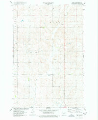 Download a high-resolution, GPS-compatible USGS topo map for Wing SE, ND (1977 edition)