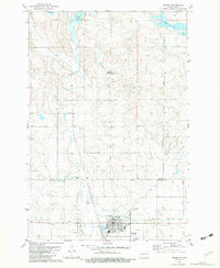 Download a high-resolution, GPS-compatible USGS topo map for Wishek, ND (1983 edition)