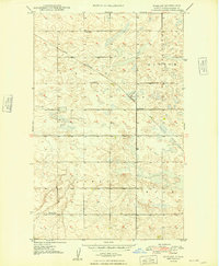 preview thumbnail of historical topo map of Burke County, ND in 1948