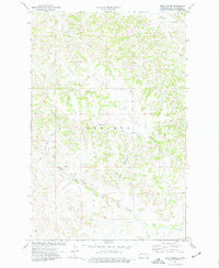 Download a high-resolution, GPS-compatible USGS topo map for Wolf Coulee, ND (1976 edition)