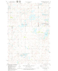 Download a high-resolution, GPS-compatible USGS topo map for Woodhouse Lake, ND (1979 edition)