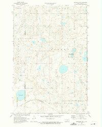 preview thumbnail of historical topo map of Stutsman County, ND in 1972