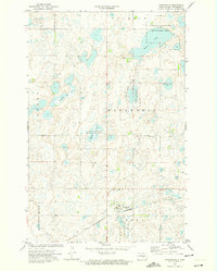 Download a high-resolution, GPS-compatible USGS topo map for Woodworth, ND (1974 edition)
