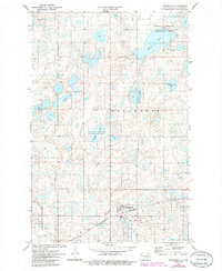 Download a high-resolution, GPS-compatible USGS topo map for Woodworth, ND (1986 edition)