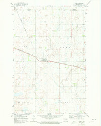 Download a high-resolution, GPS-compatible USGS topo map for York, ND (1973 edition)