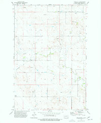 Download a high-resolution, GPS-compatible USGS topo map for Ziner Butte, ND (1977 edition)