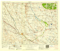 1958 Map of Minot