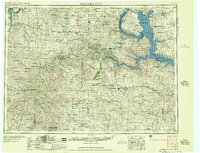 1957 Map of Watford City