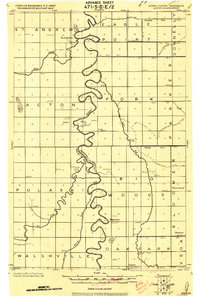 1918 Map of Walsh County, ND