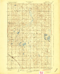 1929 Map of Coleharbor