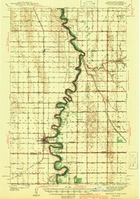 1941 Map of Walsh County, ND
