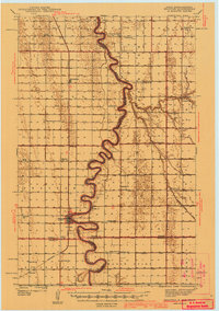 preview thumbnail of historical topo map of Drayton, ND in 1941