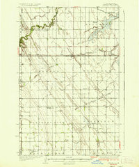 1936 Map of Emerado