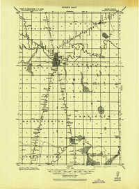 1943 Map of Grafton