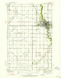 1934 Map of Grand Forks, ND