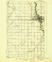 Download a high-resolution, GPS-compatible USGS topo map for Grand Forks, ND (1938 edition)