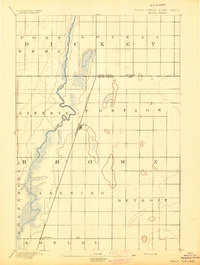 1894 Map of Hecla