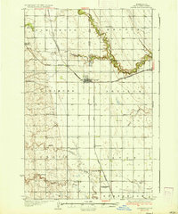 Download a high-resolution, GPS-compatible USGS topo map for Larimore, ND (1936 edition)