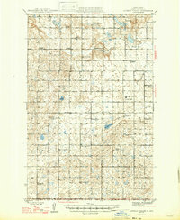 preview thumbnail of historical topo map of Sheridan County, ND in 1947