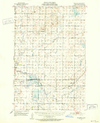 1951 Map of McKenzie, 1952 Print